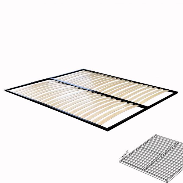 Slatted bed base metal 65 mm Collapsible 1,6х2,0