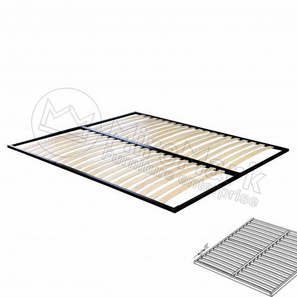 Slatted bed base metal 65 mm Collapsible 1,8х2,0