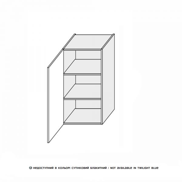 Upper section 30U/900 1dr of kitchen set Leo