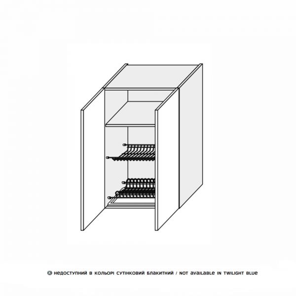 Upper section 60UD/900 of kitchen set Leo