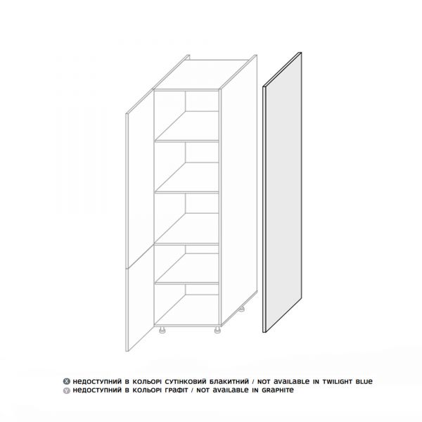 Side panel Leo cupboard 2320mm