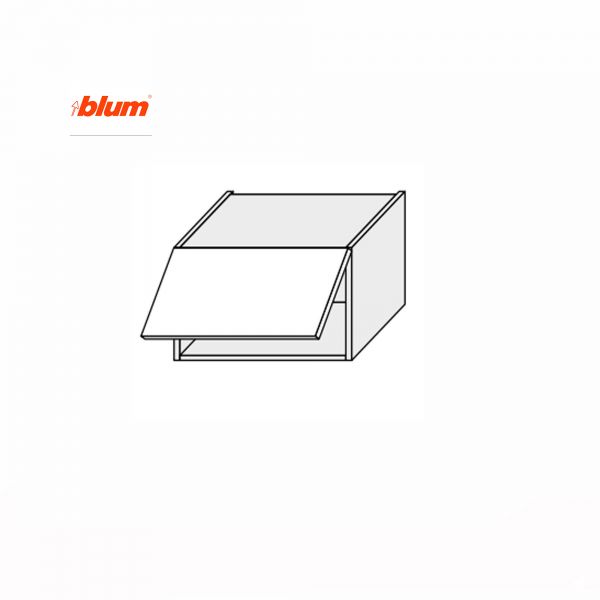 Upper section 45U/450 Aventos Pro Blum 1dr of kitchen set Millenium