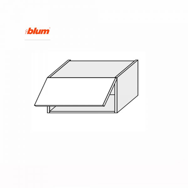 Upper section 80U/450 Aventos Pro Blum 1dr of kitchen set Millenium