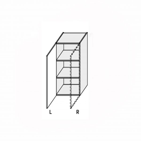 Upper section 20U/900 1dr of kitchen set Millenium Left