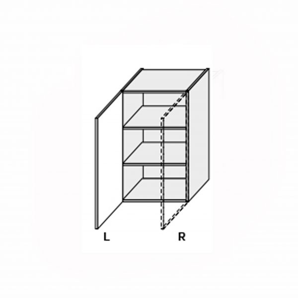 Upper section 50U/900 1dr of kitchen set Millenium Left