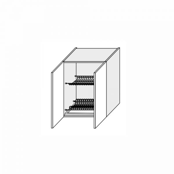 Upper section 60UD/720 Drying 2dr of kitchen set Millenium