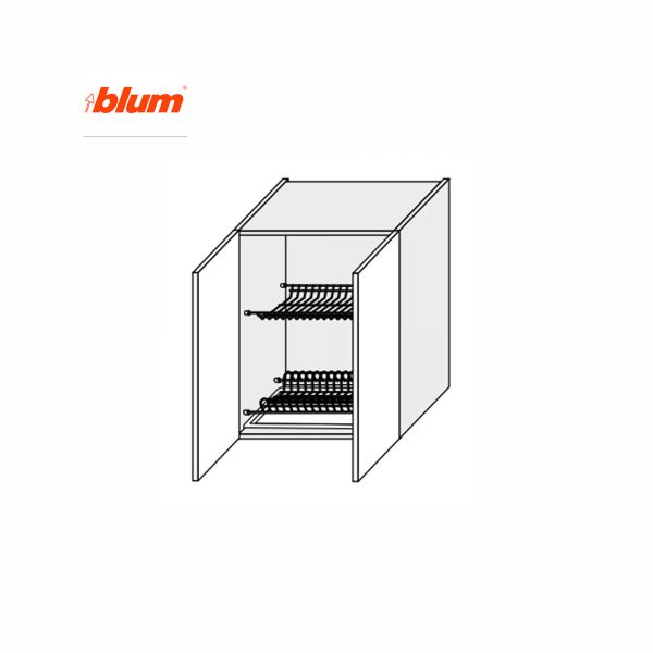 Upper section 60UD/720 Drying Pro Blum+Rejs 2dr of kitchen set Millenium