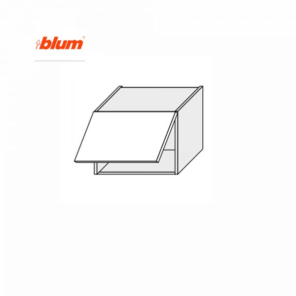 Upper section 45U/360 Aventos Pro Blum 1dr of kitchen set Millenium