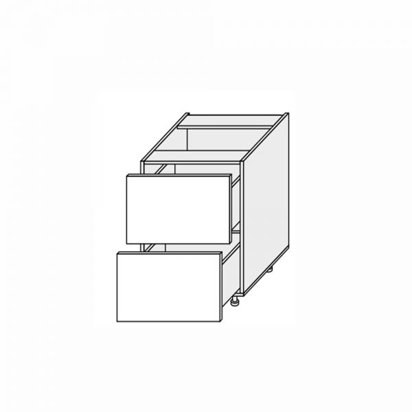 Lower section 60L2DR/820 Telescope of kitchen set Millenium