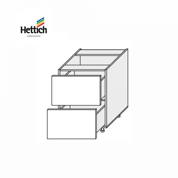 Lower section 80L2DR/820 Pro Blum+Hettich of kitchen set Millenium