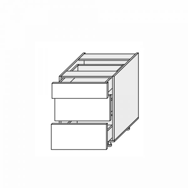 Lower section 60L3DR/820 Telescope of kitchen set Millenium