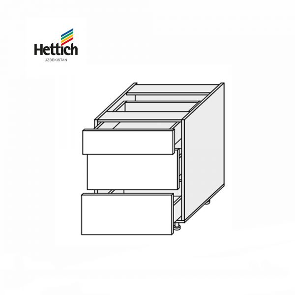 Lower section 80L3DR/820 Pro Blum+Hettich of kitchen set Millenium