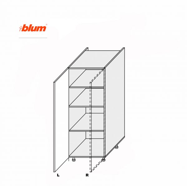 Cupboard section 60C/1420 Pro Blum of kitchen set Millenium Left