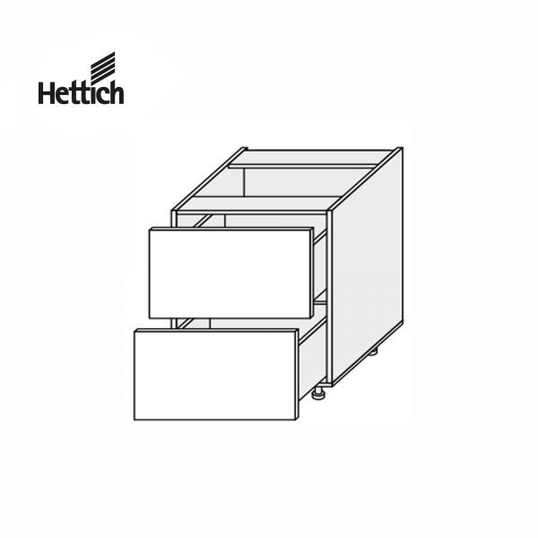 Lower section 90L2DR/820 Pro Hettich of kitchen set Vintage