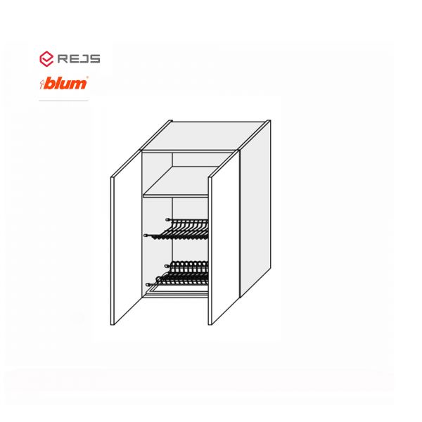 Upper section 60UD/900 Drying Pro Blum+Rejs 2dr of kitchen set Mary