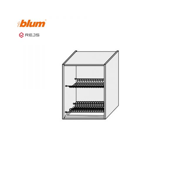 Carcass upper section 60UD/720 Drying Pro Blum+Rejs 2dr of kitchen set