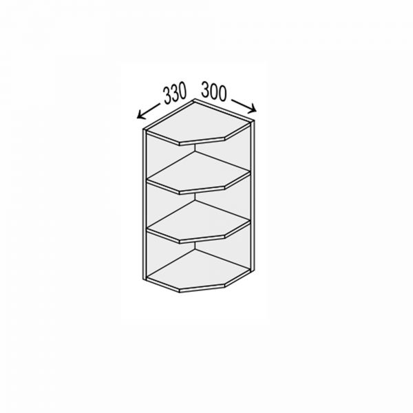 Корпус кухонний секцiя верхня 30ВЗК/720 