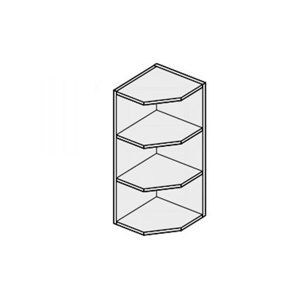 Carcass upper section 30UEA/900 Angle ending of kitchen set