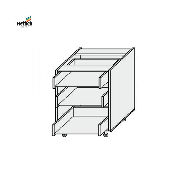 Carcass lower section 80L3DR/820 Pro Hettich of kitchen set