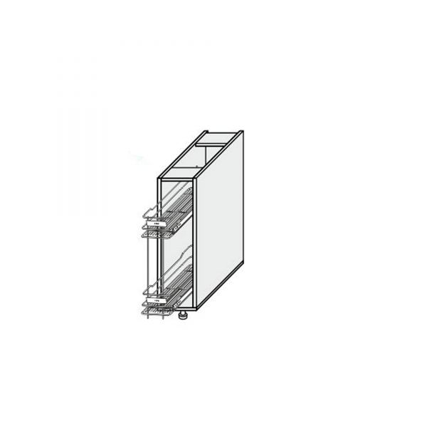 Carcass lower section 20LC/820 Cargo of kitchen set