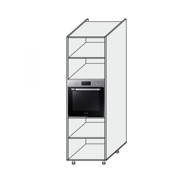 Carcass cupboard section 60CO/2140 Oven of kitchen set