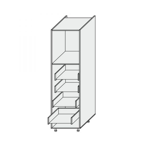 Carcass cupboard section 60CS/2140 for Spare of kitchen set