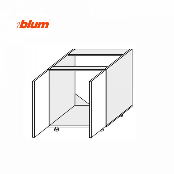 Lower section 80LS/820 Sink Pro Blum 2dr of kitchen set Millenium
