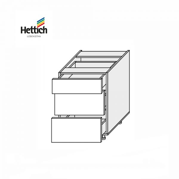 Lower section 60L3DR/820 Pro Blum+Hettich of kitchen set Millenium