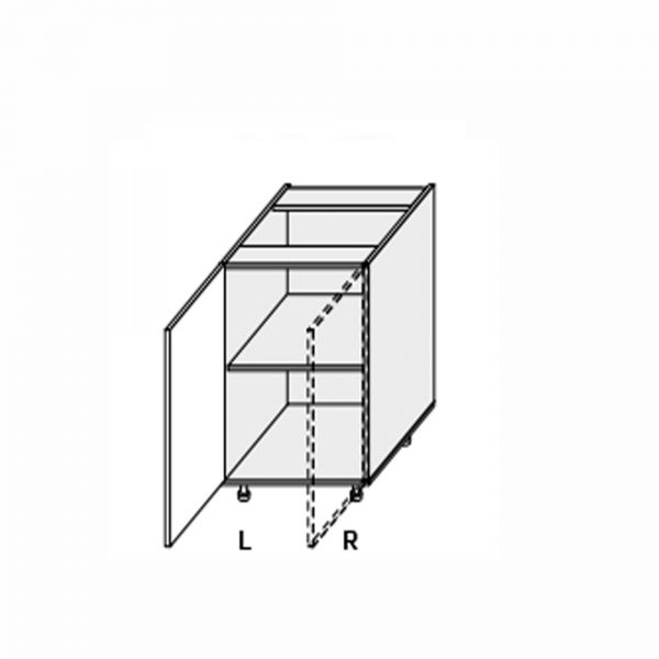 Lower section 45L/820 1dr of kitchen set Millenium Right