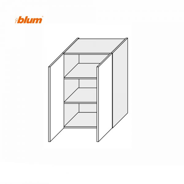 Upper section 80U/900 Pro Blum 2dr of kitchen set Millenium