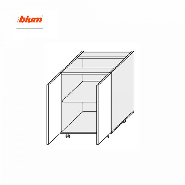 Lower section 80L/820 Pro Blum 2dr of kitchen set Mary