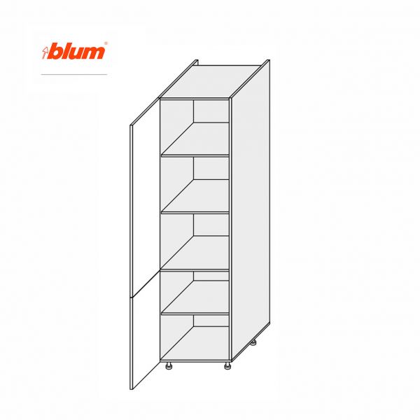 Cupboard section 60C/2140 Pro Blum of kitchen set Mary