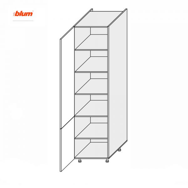 Cupboard section 60C/2320 Pro Blum of kitchen set Mary