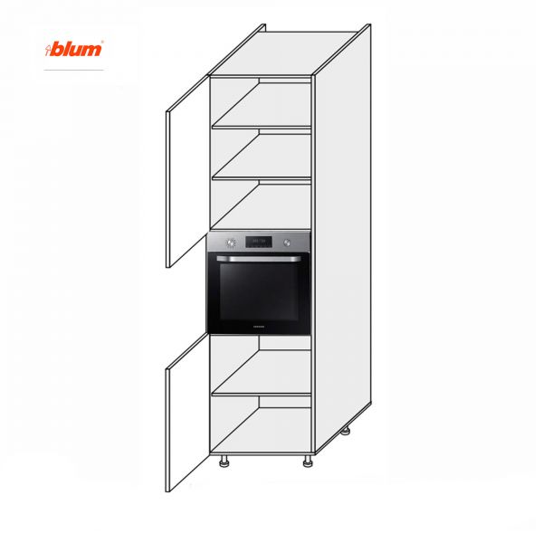 Cupboard section 60CO/2320 Pro Blum Oven of kitchen set Mary