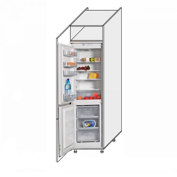 Cupboard section 60CF/2320 Fridge of kitchen set Mary