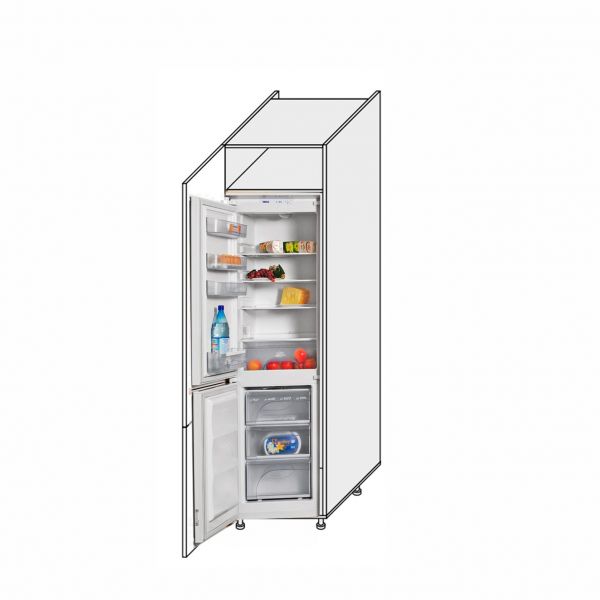 Cupboard section 60CF/2140 Fridge of kitchen set Valencia