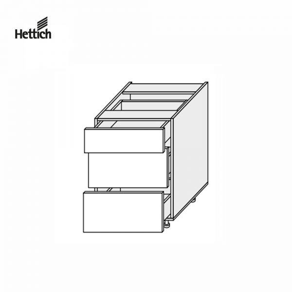 Lower section 40L3DR/820 Pro Hettich of kitchen set Valencia