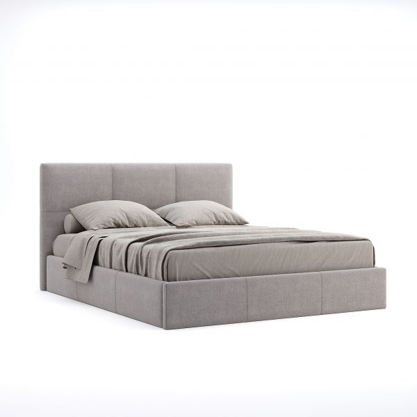Soft Bed 1,8х2,0 Lily Grey Textile