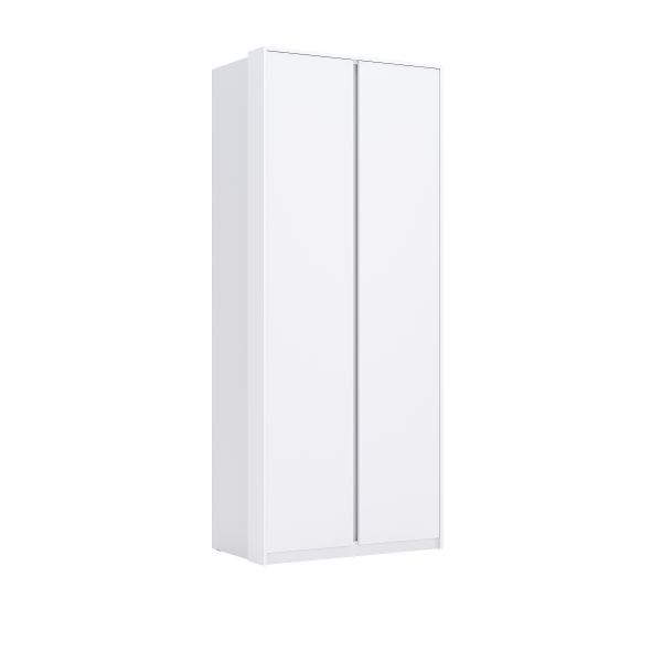 2-door wardrobe without mirors of bedroom set Tibo