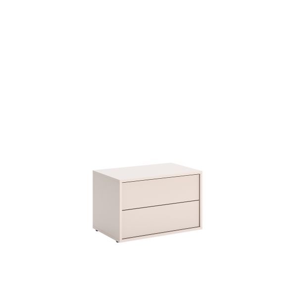 2-drawer nightstand of bedrom set Bruno