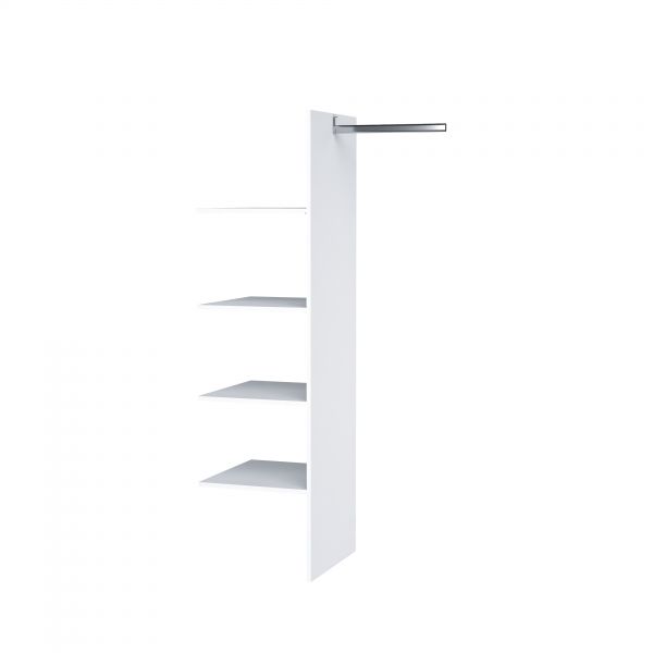 Option T-shaped Shelf wardrobe 3+4-door Bruno