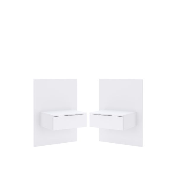 Nightstands Hanging (2pcs) of bedroom set Barton