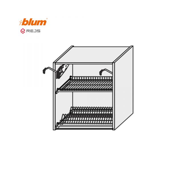 Carcass upper section 80UD/720 Drying Aventos Pro Blum+Rejs 2dr of kitchen set