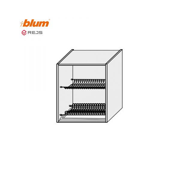 Carcass upper section 60UD/720 Drying Pro Blum+Rejs 1dr of kitchen set