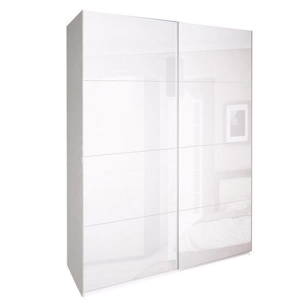 Slide-door wardrobe of bedroom set Bella