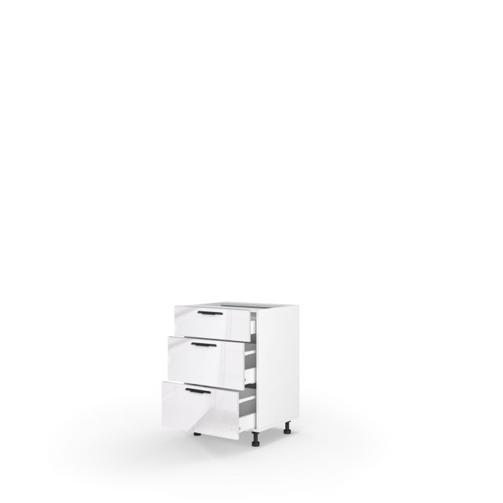 Кухонна секція Мері нижня 50Н3ШХ/820 Pro Hettich (Білий/Глянець Білий 9003)