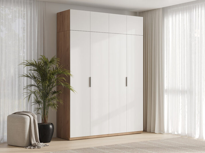 4-door Entresol of bedroom set Asti