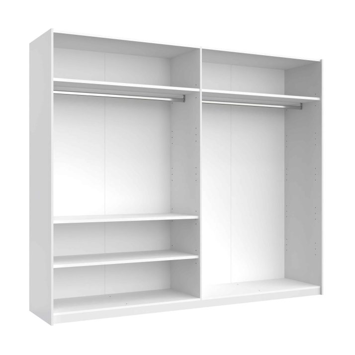 Option Long Shelves (2pcs) Slide-door wardrobe 2,5m Standart