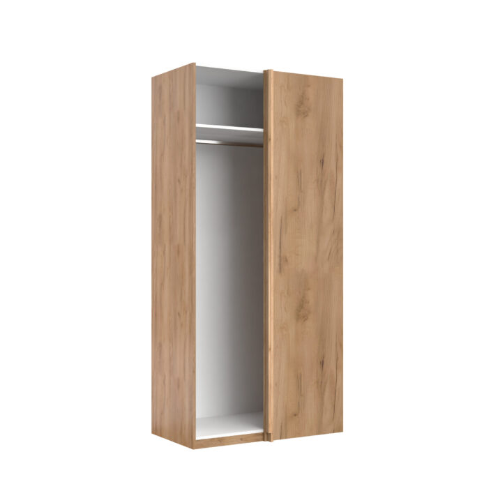 Angle 90° wardrobe of bedroom set Luna