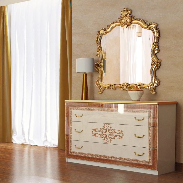 3-drawer chest of bedroom set Jennifer